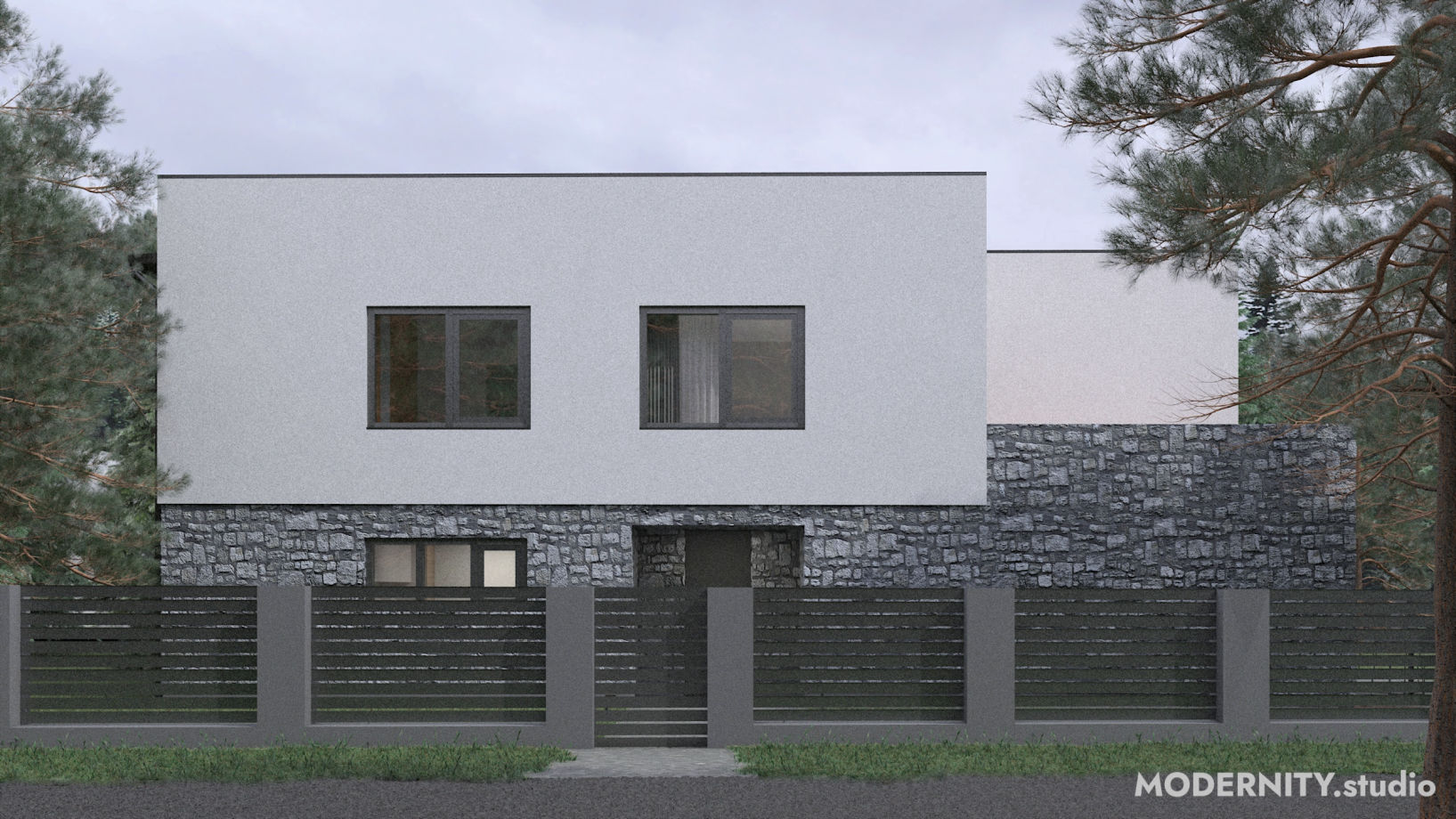 Projekt rozbudowy domu pod Pabianicami
