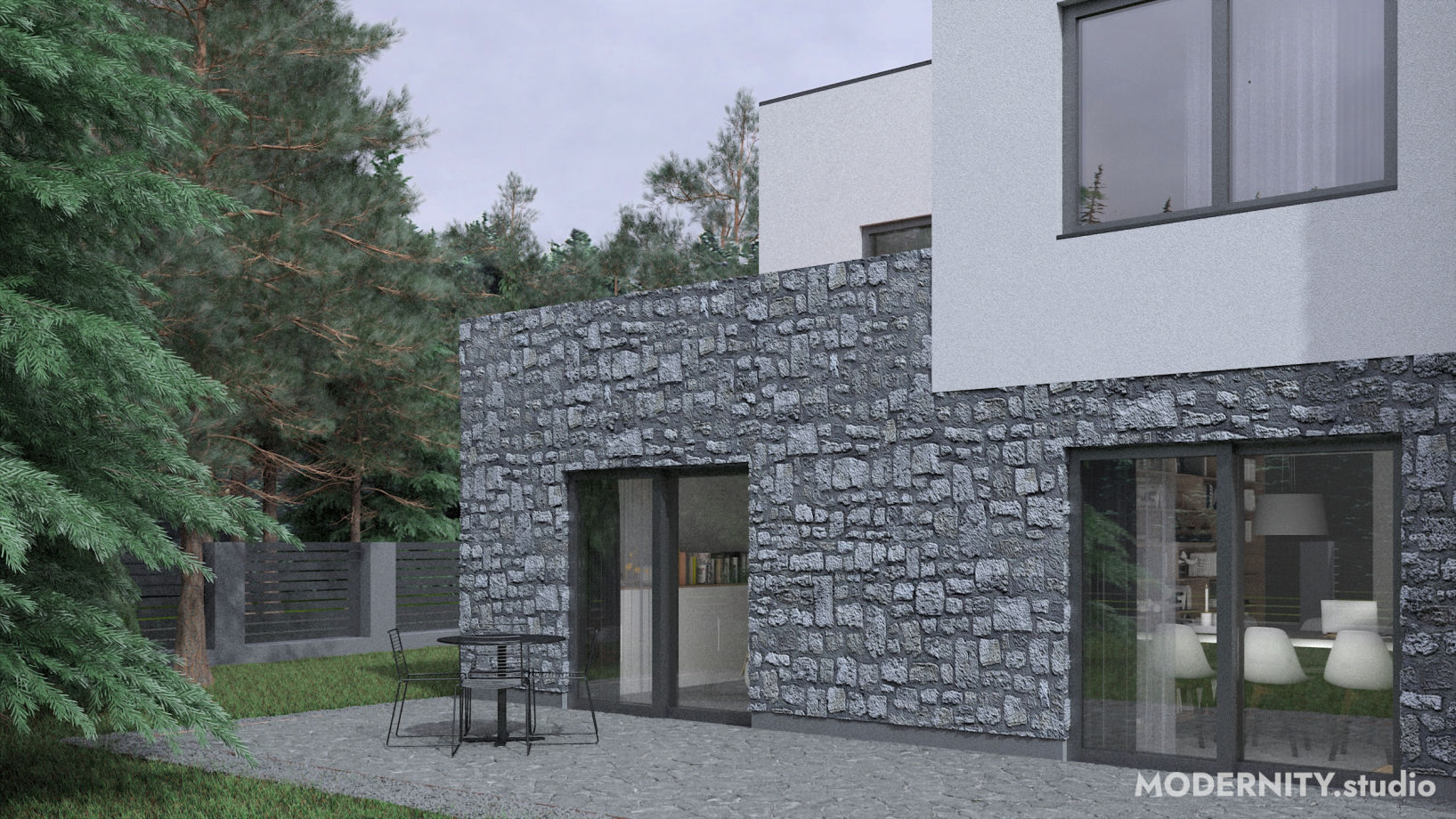 Projekt rozbudowy domu pod Pabianicami